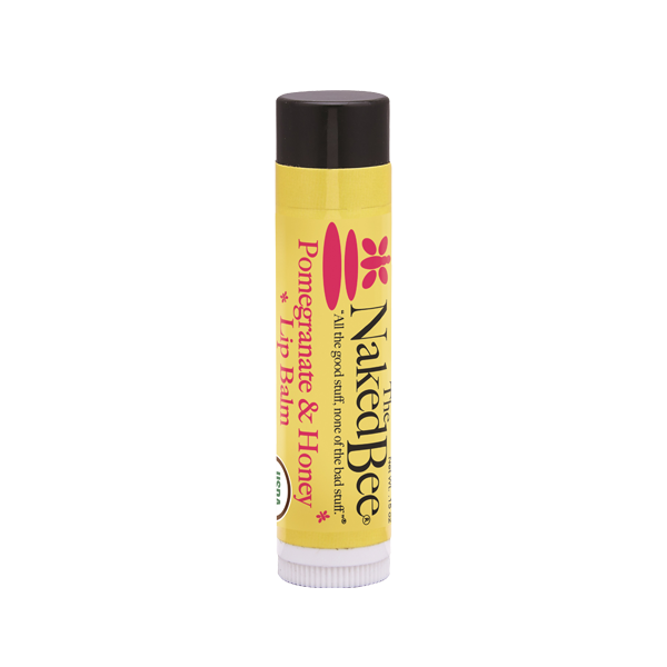 Organic Pomegranate & Honey Lip Balm - The Naked Bee